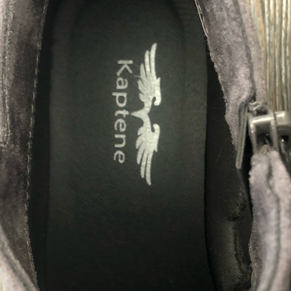 KAPTENE Chatty Western Heel Round Toe Booties - Picture 6 of 9